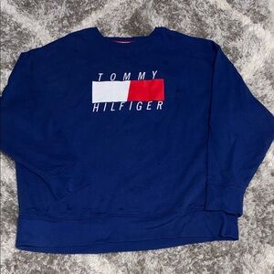 Tommy Hilfiger Men's Navy Crewneck Sweater